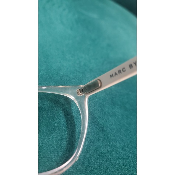 Marc by Marc Jacobs MMJ 514 Eyeglass Frames Clear White 140mm HKN 2-5 Unisex - Picture 6 of 7